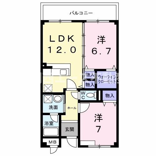 【間取り】 | ポラリスＡ棟