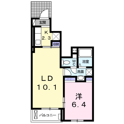 セイバリーヒルズ土浦の間取り