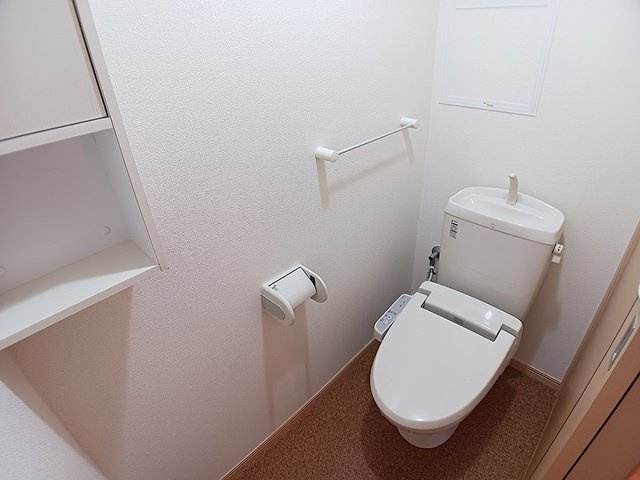 サンライズ　ナカガワＦのトイレ|トイレもきれいです