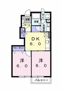 【間取り】 | Ｓｏｕｔｈ　Ｂｒｅｅｚｅ　Ｂ
