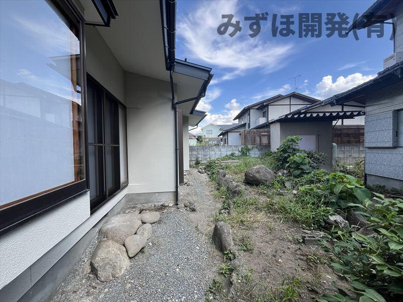 山形市小白川町5丁目1-2の庭|8/19撮影