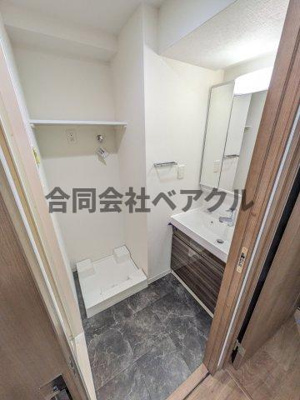 【洗面所】 | ベラジオ雅び京都西院Ⅱ | コンパクトで使いやすい洗面所