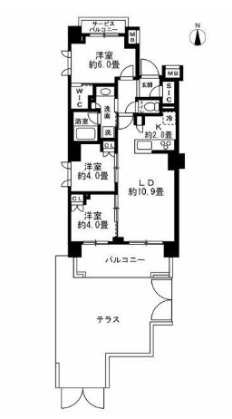 リビオ練馬北町の間取り