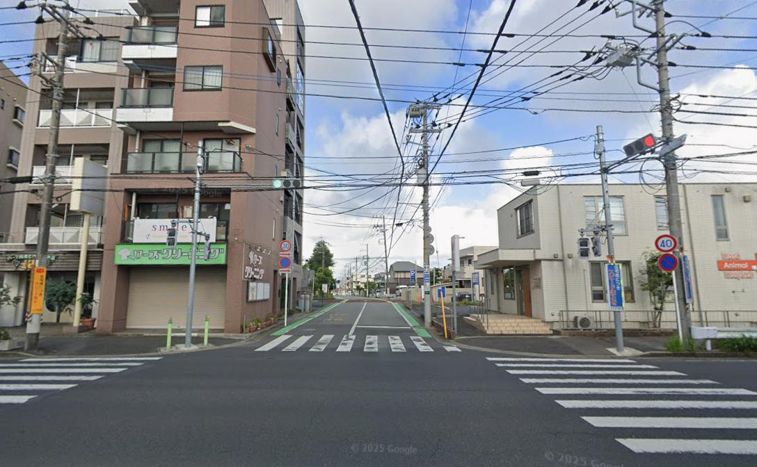 八千代市勝田台北１丁目の店舗事務所の周辺