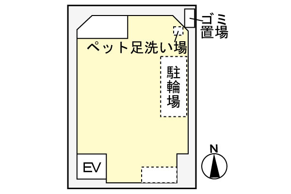 アッドバレーコートの区画図