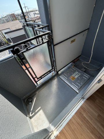 Lakia Apartment武庫之荘のバルコニー