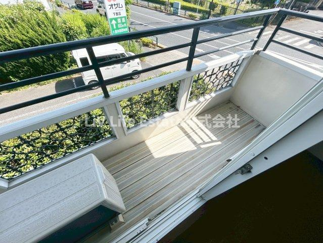 プロミネントⅢのバルコニー