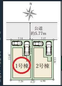 【区画図】 | Terrechez神戸市垂水区西舞子１期 | 区画図