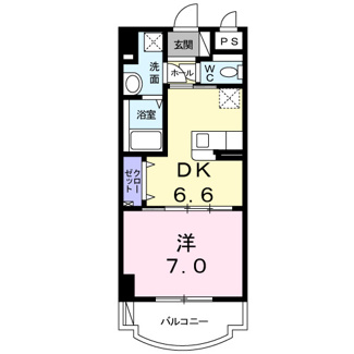 【間取り】 | 盛キャラバン（Ｄ）