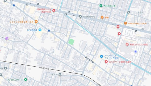 和歌山市古屋　第1期　新築一戸建ての地図