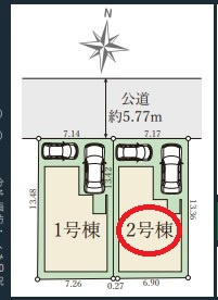 【区画図】 | Terrechez神戸市垂水区西舞子１期 | 区画図