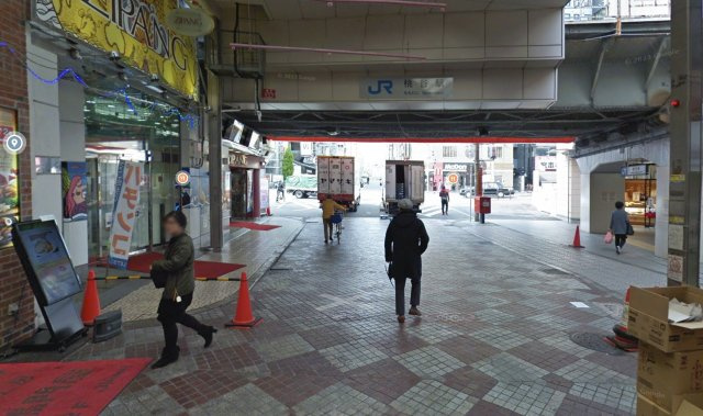 桃谷商店街　店舗・事務所の周辺