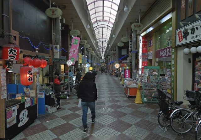 桃谷商店街　店舗・事務所の周辺