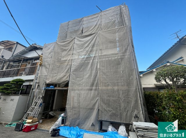 ◆堺市東区北野田　第3期　新築一戸建ての外観|現在建築中！落ち着いた街並みで新生活を始めることが出来そう！周辺の物件も併せてご紹介させて頂きます！