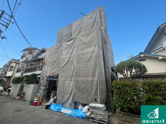 ◆堺市東区北野田　第3期　新築一戸建ての外観|現在建築中！落ち着いた街並みで新生活を始めることが出来そう！周辺の物件も併せてご紹介させて頂きます！
