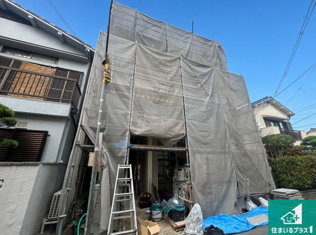 ◆堺市東区北野田　第3期　新築一戸建ての外観|現在建築中！落ち着いた街並みで新生活を始めることが出来そう！周辺の物件も併せてご紹介させて頂きます！