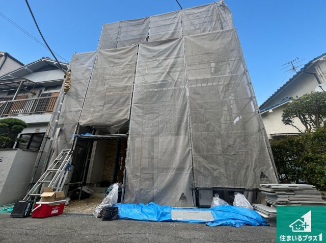 ◆堺市東区北野田　第3期　新築一戸建ての外観|現在建築中！落ち着いた街並みで新生活を始めることが出来そう！周辺の物件も併せてご紹介させて頂きます！