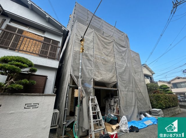 ◆堺市東区北野田　第3期　新築一戸建ての外観|現在建築中！落ち着いた街並みで新生活を始めることが出来そう！周辺の物件も併せてご紹介させて頂きます！