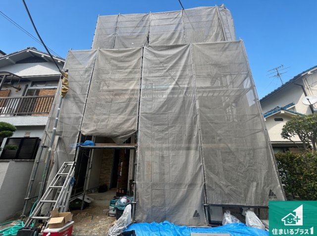◆堺市東区北野田　第3期　新築一戸建ての外観|現在建築中！落ち着いた街並みで新生活を始めることが出来そう！周辺の物件も併せてご紹介させて頂きます！