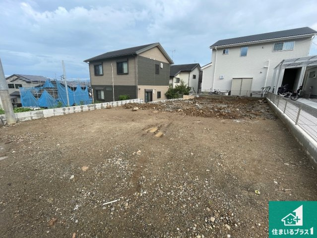 京都市西京区山田北ノ町　第1期　新築一戸建ての外観|周辺は落ち着いた街並みの住宅地！子育てがしやすい住環境です！まだ未完成ですが、現地でしかわからない事もございます。是非一度ご覧ください。