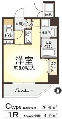 【間取り】 | プリマベラ福島
