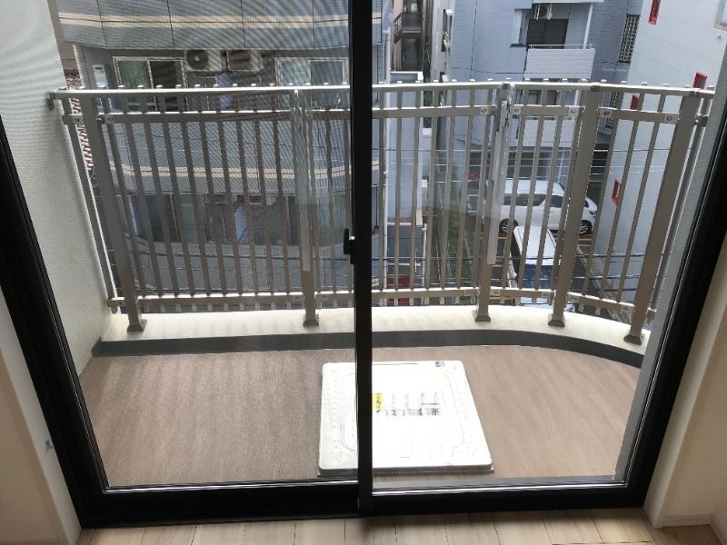 旭Buildingのバルコニー