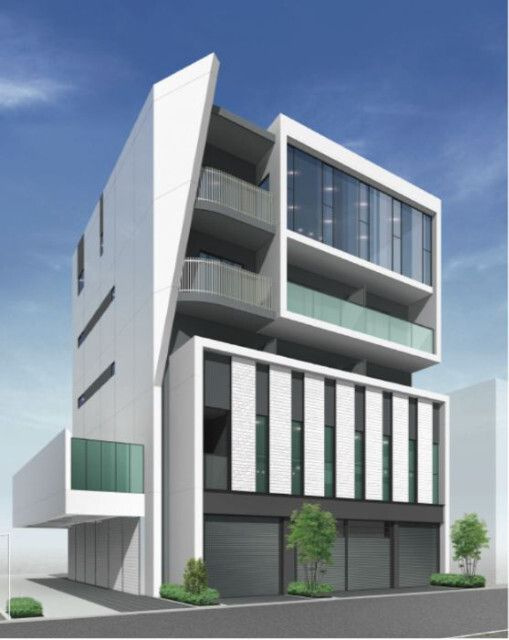 旭Buildingの外観パース