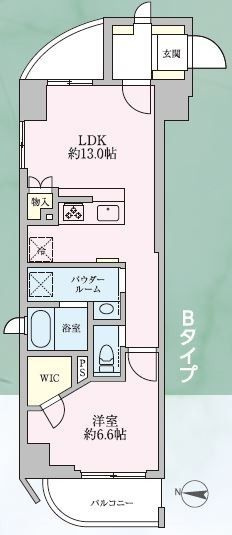 旭Buildingの間取り
