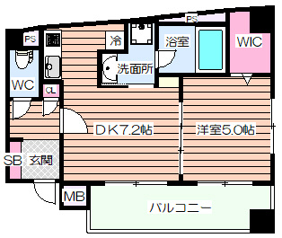 【間取り】 | セイワパレス新梅田