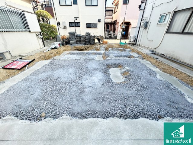 堺市東区北野田　第3期　新築一戸建ての外観|現在建築中！落ち着いた街並みで新生活を始めることが出来そう！周辺の物件も併せてご紹介させて頂きます！