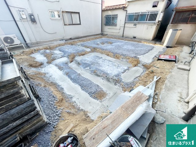 堺市東区北野田　第3期　新築一戸建ての外観|現在建築中！落ち着いた街並みで新生活を始めることが出来そう！周辺の物件も併せてご紹介させて頂きます！