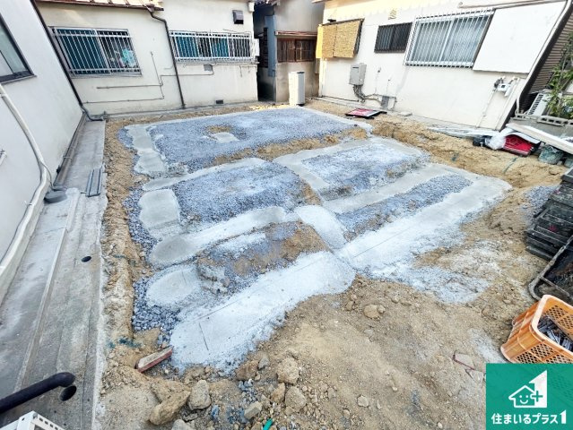 堺市東区北野田　第3期　新築一戸建ての外観|現在建築中！落ち着いた街並みで新生活を始めることが出来そう！周辺の物件も併せてご紹介させて頂きます！
