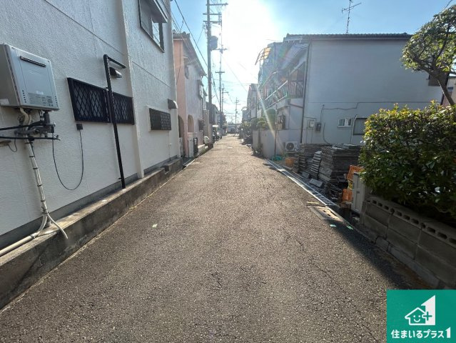 堺市東区北野田　第3期　新築一戸建ての前面道路含む現地写真|現在建築中！落ち着いた街並みで新生活を始めることが出来そう！周辺の物件も併せてご紹介させて頂きます！