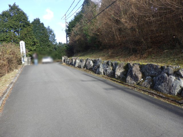 生石高原スカイヴィラ①の前面道路含む現地写真