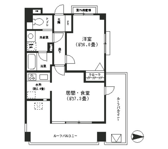 パークヒルズ武蔵小杉の間取り