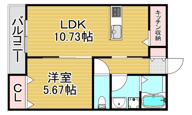【間取り】 | サニーガーデン糸島
