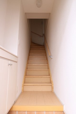 名谷ハイツの玄関