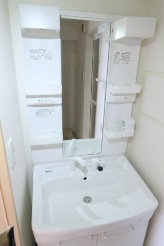 名谷ハイツの洗面所