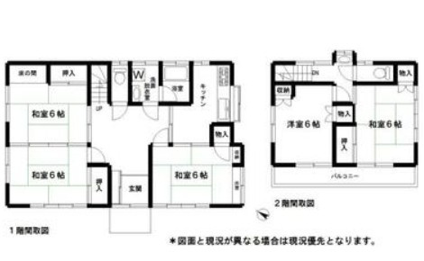【間取り】 | 伊東市吉田　戸建