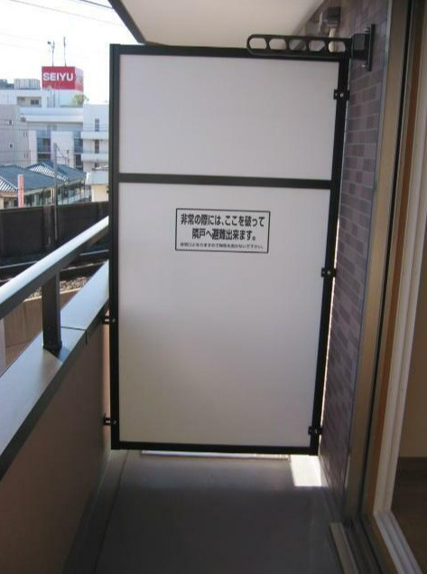ペンテフラットのバルコニー