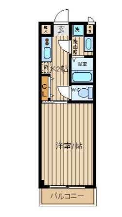 ペンテフラットの間取り