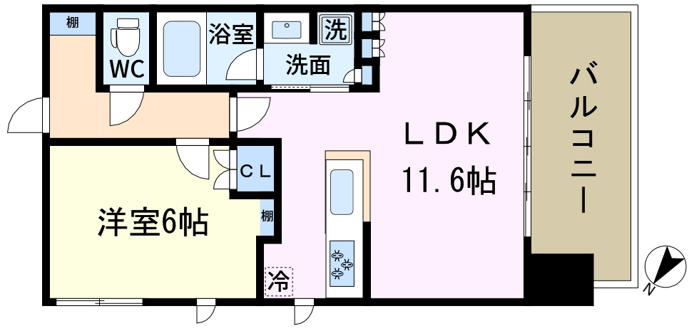 びゅうリエット新小岩の間取り