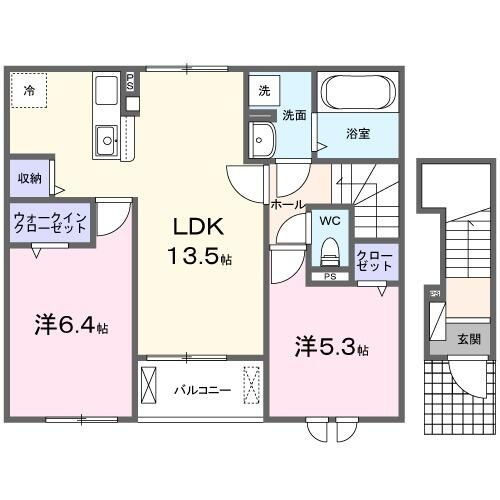 アルクドマーニの間取り