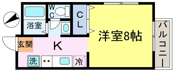 アベニュー2203の間取り