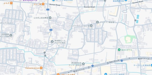 岩出市西国分　第1期　新築一戸建ての地図