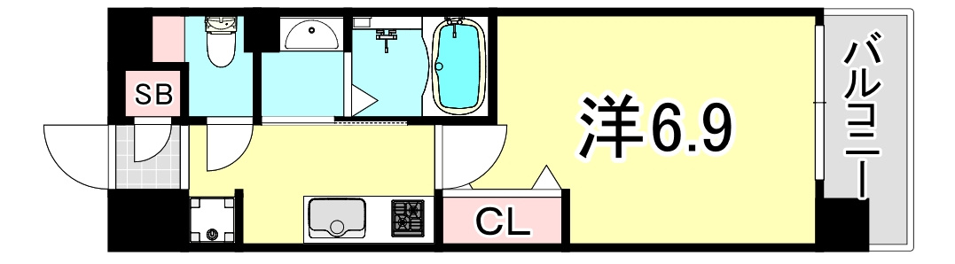 Luxe塚口の間取り