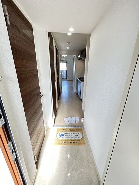 Luxe塚口の玄関|落ち着いた玄関です