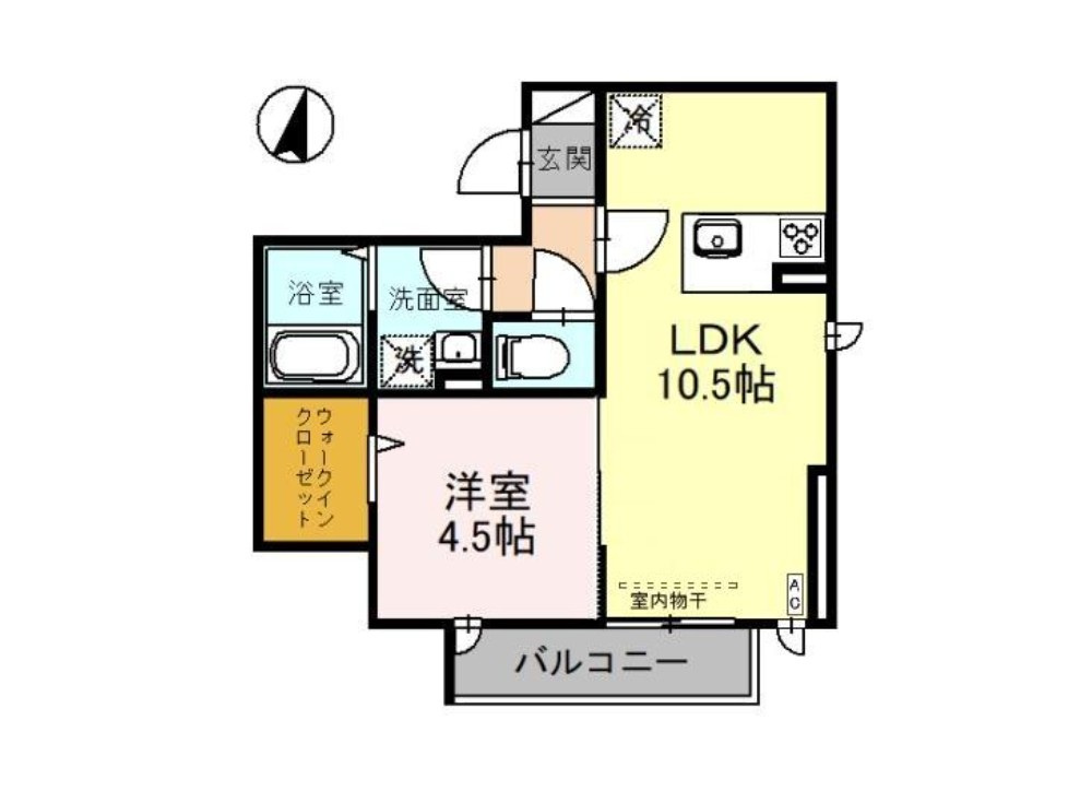 ブリエの間取り