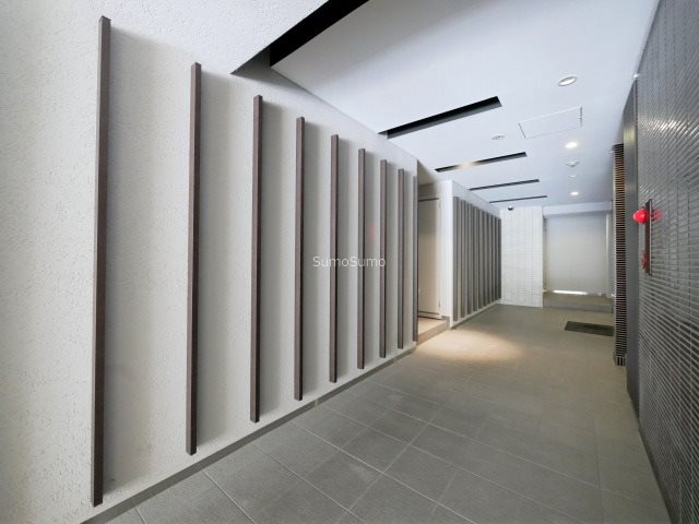 huit arbre上町台のロビー