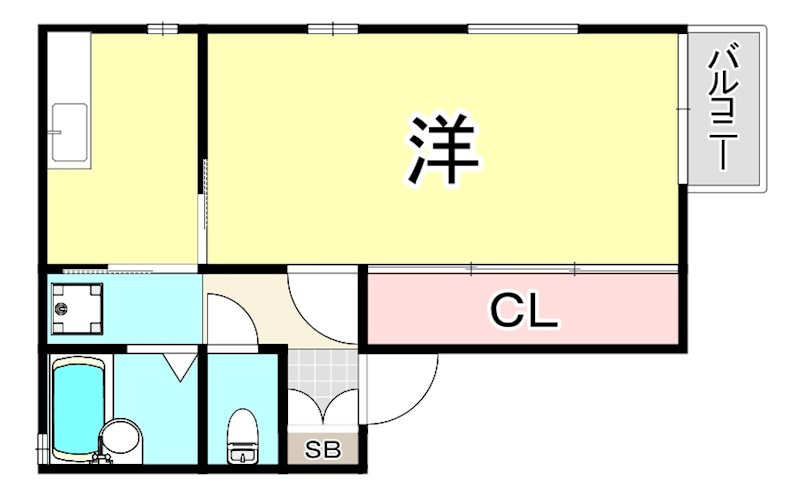 クライネブルーメの間取り